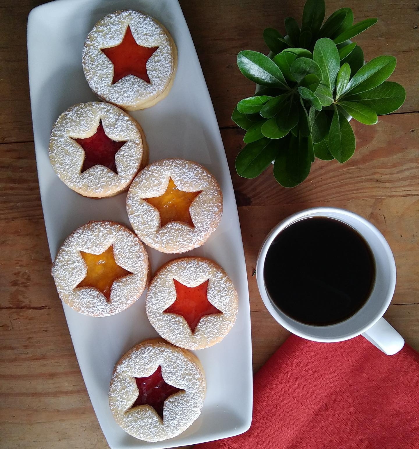 Galletas linzer