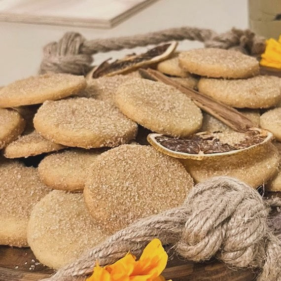 Polvorones de naranja