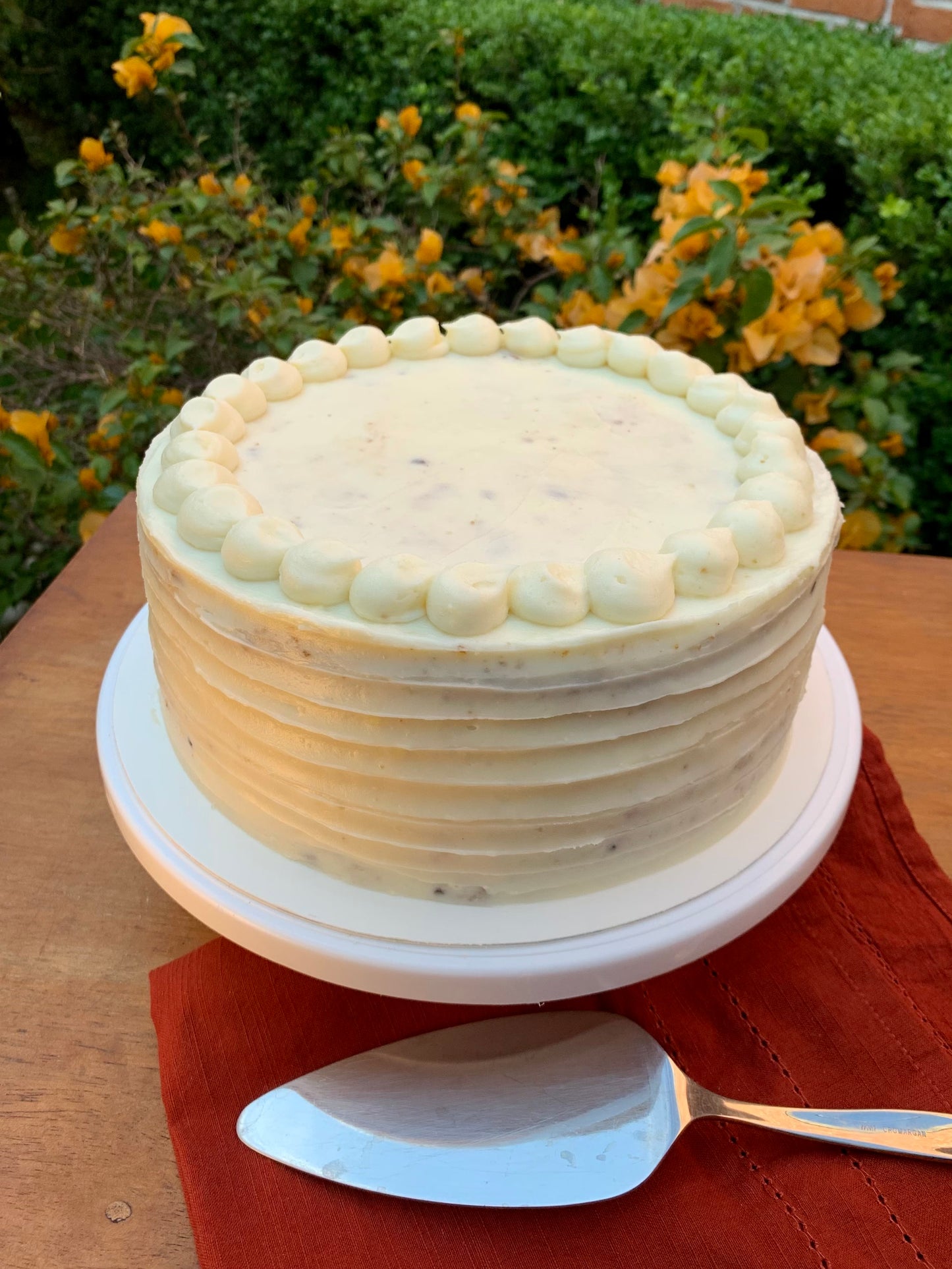 Pastel de zanahoria