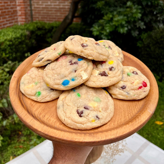 Galletas de confetti M&Ms estilo NY